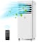 Edendirect 10,000 BTU (DOE) Portable Air Conditioner Cools 400 sq. ft. with Dehumidifier with Remote in White ZR-KY-10K-07A - alternate 1