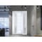 Vdomdoors Front Exterior Prehung FiberGlass Door Frosted Glass / Manux 8088 White Silk / Sidelight Exterior W MANUX8088EXD-WS-W36+12 x H80-LH - alternate 5