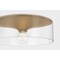 Troy Lighting Killian 16in wide 1 Light Flush Mount in Patina Brass C2916-PBR - alternate 5