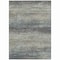 Homeroots 8' X 10' Granite Gray Striped Washable Indoor Outdoor Area Rug 608476 - alternate 8