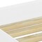 Homeroots White Solid Wood Full Bed Frame 546960 - alternate 4