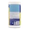 Lysol Disinfecting Wipes, 1-Ply, 7 x 7.25, Lemon and Lime Blossom, White, 80 Wipes/Canister, PK6 19200-77182 - alternate 7