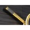 Kingston Brass Wall Mount Clawfoot Tub Faucet, Brushed Brass AE8457RX - alternate 5