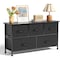 Simple Deluxe 5 Drawers Dresser for Bedroom, Kidsroom Furniture, Wide Chest of Drawers, Storage Organizer Units w 3A88HKCABT5BLK - alternate 1