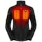 Actionheat 5V Battery Heated Softshell Jacket, Women's, Black, M 675595807848 - alternate 1