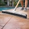 Dsv Standard Curved Floor Squeegee 24", Rubber Blade Garage Squeegee, Taper Pole Connection, Handle not included 87224 - alternate 5