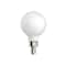 Current LED Bulb Refresh G16.5 E12 Candelabra Daylight 40 W Frosted Pair 45715 - alternate 12