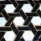 Apollo Tile Black 11.7 in x 11.9 in Glass Glossy Floor and Wall Mosaic Tile 9.67 sqft/case, 10PK APLAHX8823A - alternate 5