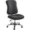 Safco Optimus Chair, Black Seat, Black Back, 25 in W 25" L 45-1/2" H, No Arm, Fabric Seat 3590BL - alternate 1