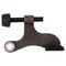 Prosource Deluxe Hinge Pin Door Stop, 2-5/8 in Projection, Die-Cast Zinc & Plastic, Venetian Bronze H20-B049C-VB-PS - alternate 1
