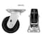 Hyw Products Heavy Duty Caster 5in Phenolic Wheel, Swivel 40-50S-A1-PH - alternate 2