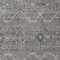 Homeroots 5' X 8' Pewter Floral Washable Indoor Outdoor Area Rug 607351 - alternate 5