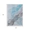 Homeroots 10' X 14' Teal Blue And Gray Abstract Washable Indoor Outdoor Area Rug 631862 - alternate 7