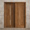Sartodoors Sliding Closet Bypass Doors 64 x 84 inches, Ego 5014 Cognac Oak Veneer, Rails Hardware Set, Wood EGO5014DBD-DKO-6484 - alternate 4