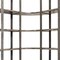 Homeroots Brown Iron and Solid Wood Six Tier Bookcase 392221 - alternate 5