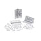Global Door Controls 4 in Leaf W x 4.5 in Leaf H, Chrome CP4540BBNRP-26D - alternate 4