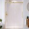 Anzzi Stellar 45 to 48 in. x 76 in. Sliding Frameless Shower Door in Brushed Gold with Tempered Glass SD-FRLS05901BG - alternate 8