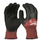 Milwaukee Tool Cut-Resistant Winter Insulated Gloves, Cut Level A3 , Double Dipped , Latex , Sandy , L 12 PK 48-22-8922B - alternate 1