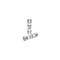 Ferraz Shawmut 0.41in x 1.5in, 600 VAC/VDC, 1/10 A, 100 kA Interrupt, GMG Body, Tin Plated Copper Ferrule ATM1/10 - alternate 2