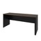 Bestar Connexion 72W Narrow Desk Shell, Antigua & Black 93612-000052 - alternate 1
