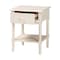 Baxton Studio Braith Farmhouse Ivory Spindle Wood 1-Drawer Nightstand 258-14209-ZORO - alternate 9