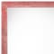 Homeroots 24" x 36" Red Solid Wood Hanging Picture Frame 386554 - alternate 4