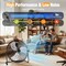 Edendirect 18 in. 3 fan speeds Floor Fan in Black with adjustable tilt and washable grill ZRZHUMI-AC-DSV21PD-18BK - alternate 6
