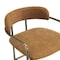 Manhattan Comfort Serene Metal Upholstered Barstool in Turmeric BS1881-TU - alternate 7