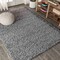 Jonathan Y Mercer Shag Plush Charcoal 8 ft. x 10 ft. Area Rug MCR106B-8 - alternate 1