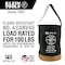 Klein Tools Bucket Bag, Black, #4 Flame Resistant Canvas, 1 Pockets 5104FR - alternate 15