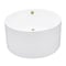 Kingston Brass 45-Inch Acrylic Round Double Ended Freestanding Tub with Overflow/Drain Assembly VTRO454523M2 - alternate 4