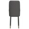 Leisuremod Allure Modern Dining Chair In Black Fabric and Oak Wood Legs, 4PK AC49WBL4 - alternate 9