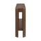 Alaterre Furniture Fluted Solid Wood Console Table 56 in Modern Entryway Table with Storage Shelf AFTBL-006 - alternate 6