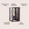 Jonathan Y Norris X-Frame 6" 1-Light Farmhouse Rustic Iron LED Sconce, Oil Rubbed Bronze/Wood Finish JYL1310A - alternate 6