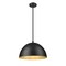Z-Lite Vega Matte Black 1 Light Pendant 4501P16-MB - alternate 5