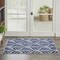 Homeroots 3' X 4' Blue Floral Indoor Outdoor Area Rug 527648 - alternate 9