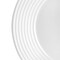 Gibson Ultra Patio 4 Piece Tempered Opal Glass Dinner Plate Set in White 135274.04 - alternate 4