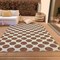 Homeroots 5' X 8' Brown And Ivory Polka Dot Washable Indoor Outdoor Area Rug 614882 - alternate 8