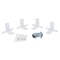 Ledvance/ Sylvania SurfaceMntKitWht, 31/12inH, 31/6inL SMKIT3A14WH - alternate 2