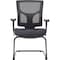 Lorell CHAIR, GUEST, PADDED SEAT, BLK LLR62009 - alternate 3