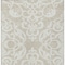 Homeroots 5' X 8' Beige And Ivory Damask Washable Indoor Outdoor Area Rug 614402 - alternate 8
