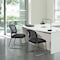 Office Star Products ProGrid Titanium & Black Visitors Chair, Sled Base, Freeflex Coal 86725R-30 - alternate 4
