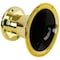 Deejay Led Blue-Gold Bolt-on Horn Flare with 2-in Throat for 2-in Compatible High Frequency Drivers TBH2INHORNBKGOLD - alternate 6
