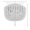 Jonathan Y Allison 10" 2-Light Shabby Chic Farmhouse Wood Beaded/Metal LED Flush Mount, White JYL9074D - alternate 8