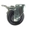 Service Caster 3.5 Inch Hard Rubber Wheel Bolt Hole Caster with Total Lock Brake SCC-BHTTL20S3514-HRS - alternate 1