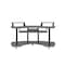 Homeroots 71" Dark Gray and Black Music Recording Studio Desk 491451 - alternate 5