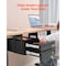 Vevor 13" Under Desk Drawer Organizer with 2 Lockable Slide-Out Drawers CT-3 - alternate 4