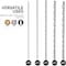 Neiko Extra Long Drill Bit Set, 5-Piece, M2 HSS Steel, 12-Inch Length 10047A - alternate 3