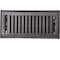 Sierra Grates 4 in. H X 14 in. W Powder Coat Steel, Metallic Bronze Floor Register CTP414-BRZ - alternate 1