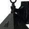 Homeroots Matte Black House Shaped Wall Light 398621 - alternate 5